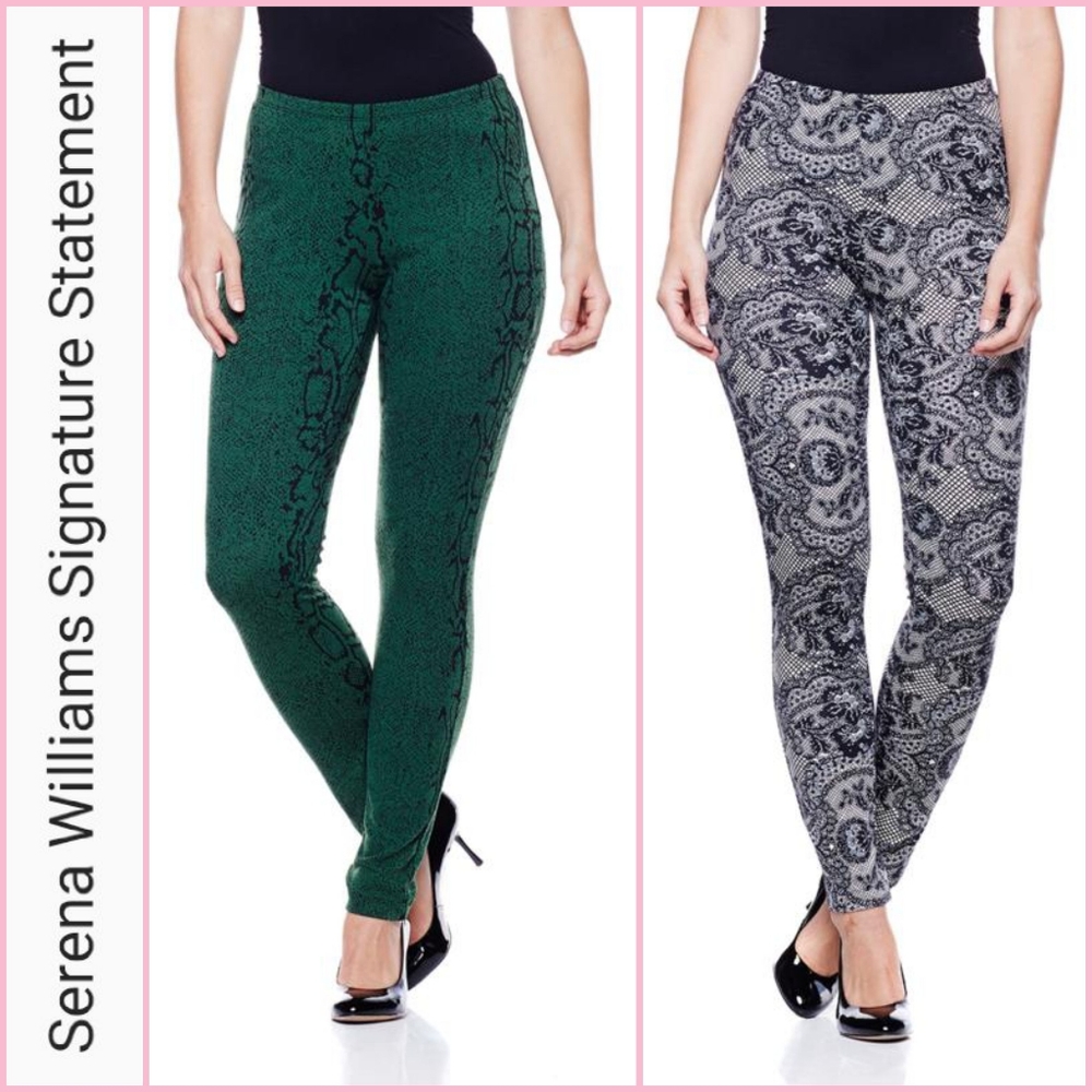 Serena Williams Bundle of 2 Printed Leggings